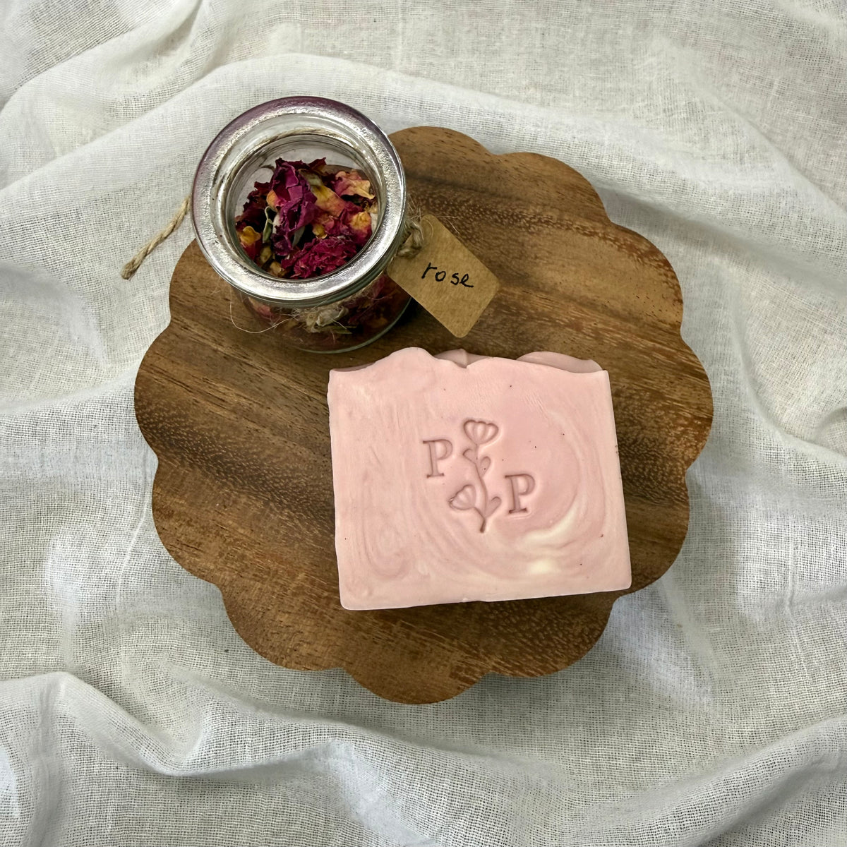 Garden Rose Soap Bar