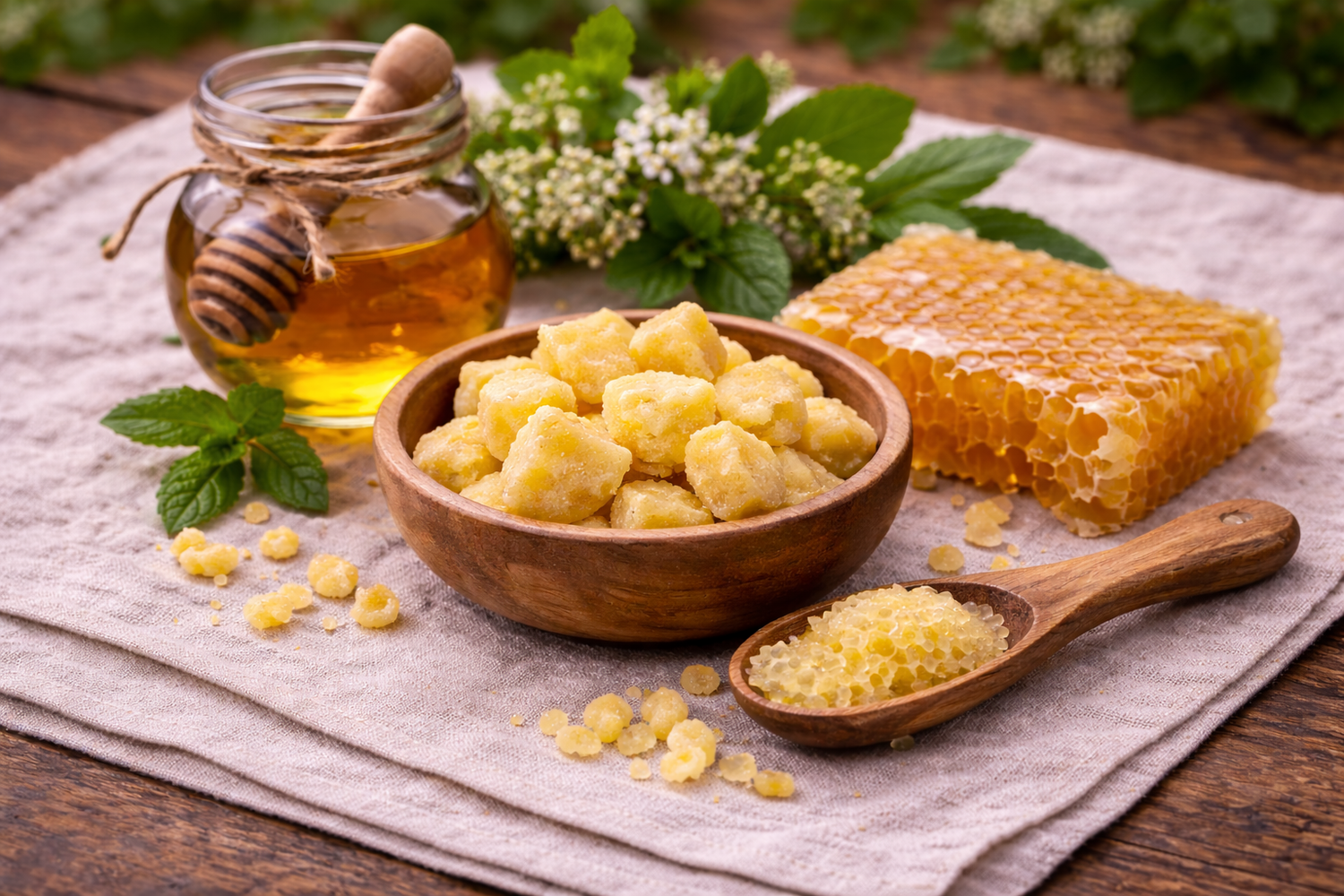 Beeswax used in Posy Potions soaps and lotions