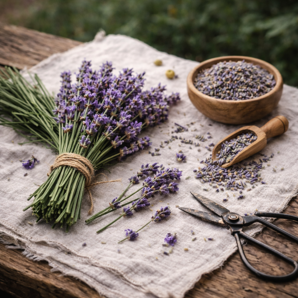 Lavender botanical used in Posy Potions infusions
