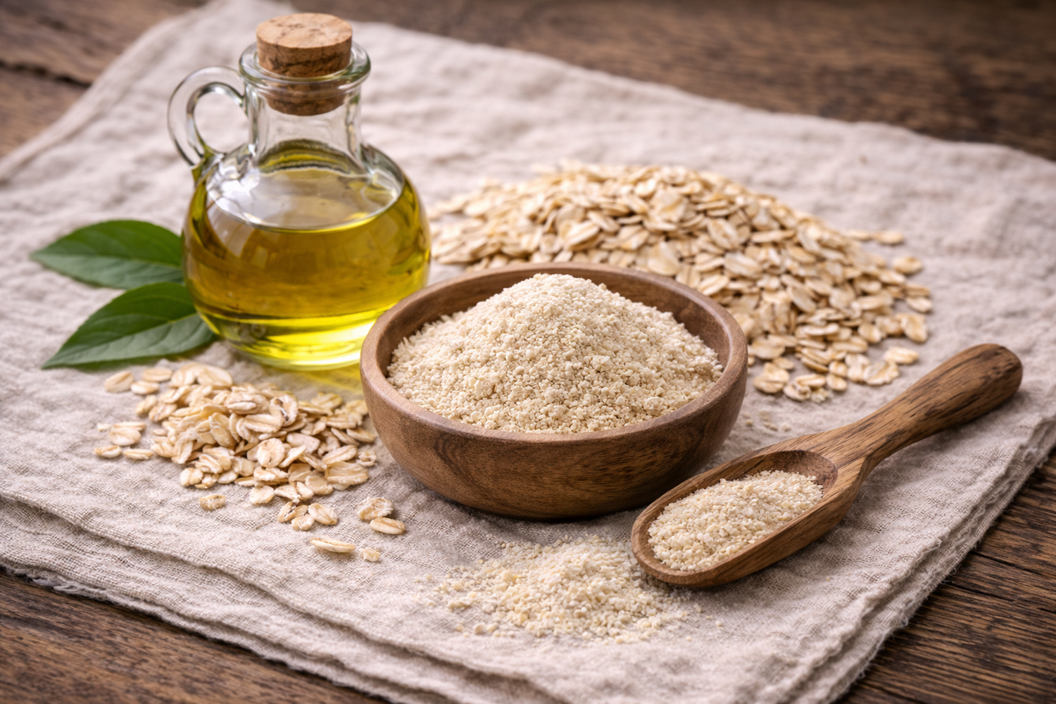 Colloidal Oatmeal used in Posy Potions soaps and lotions