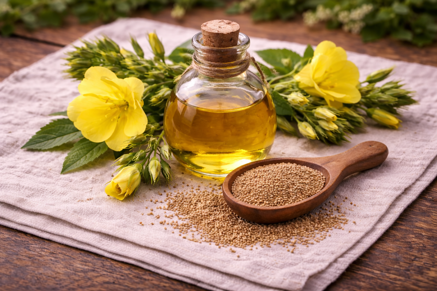 Evening Primrose Oil used in Posy Potions soaps and lotions